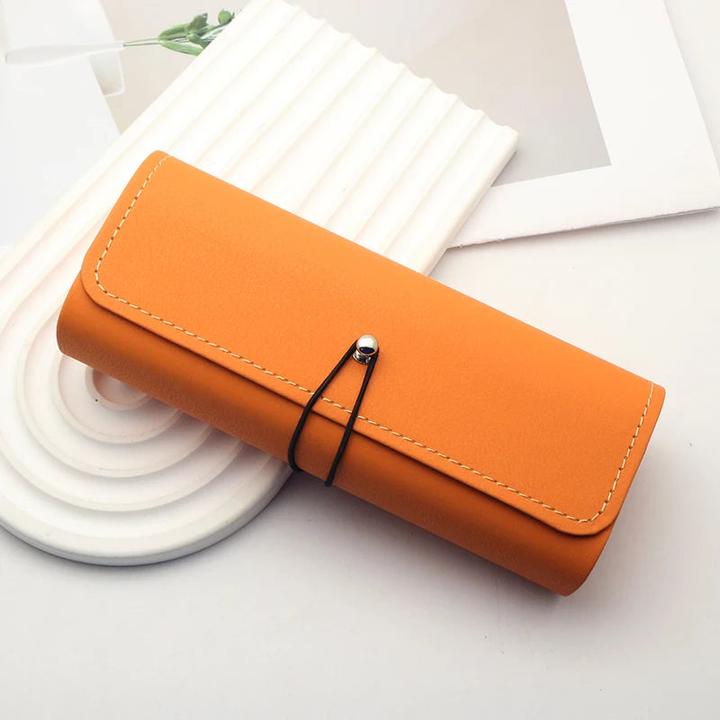 Only-Bags.Store Klassisches Brillenetui aus PU-Leder tragbar