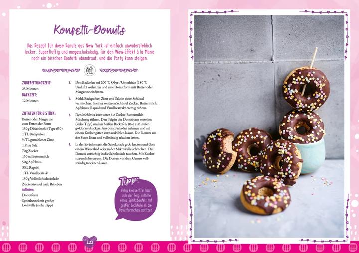 Actual product image Die drei... - Das Koch- und Backbuch (German, Sabrina Sue Daniels, Emma Hegemann, 2023)