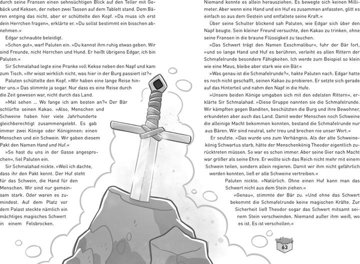 Actual product image Die Ritter der Schmafelrunde (German, Palutes, Irina Zinner, Klaas Core, 2024)