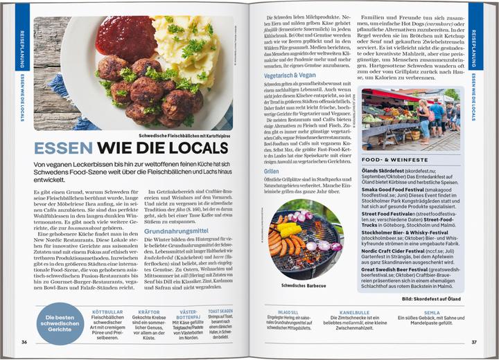 Produktbild Reiseführer Schweden (Deutsch, Anna Kaminski, Kevin Raub, Maddy Savage, Marc Di Duca, Simon Richmond, Virginia Maxwell, 2023)