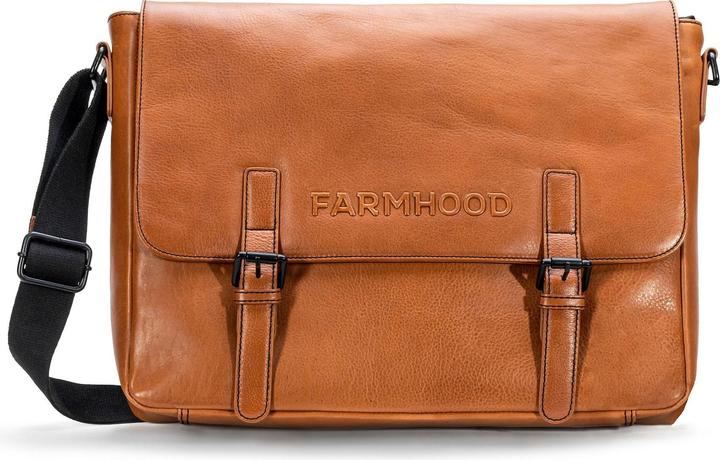 Produktbild Farmhood Memphis Aktentaschen Messenger Leder 38 cm Laptopfach (16")