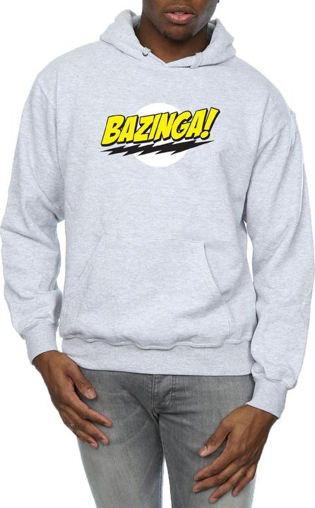 Actual product image Dam Mens Sheldon Bazinga Hoodie (3XL)