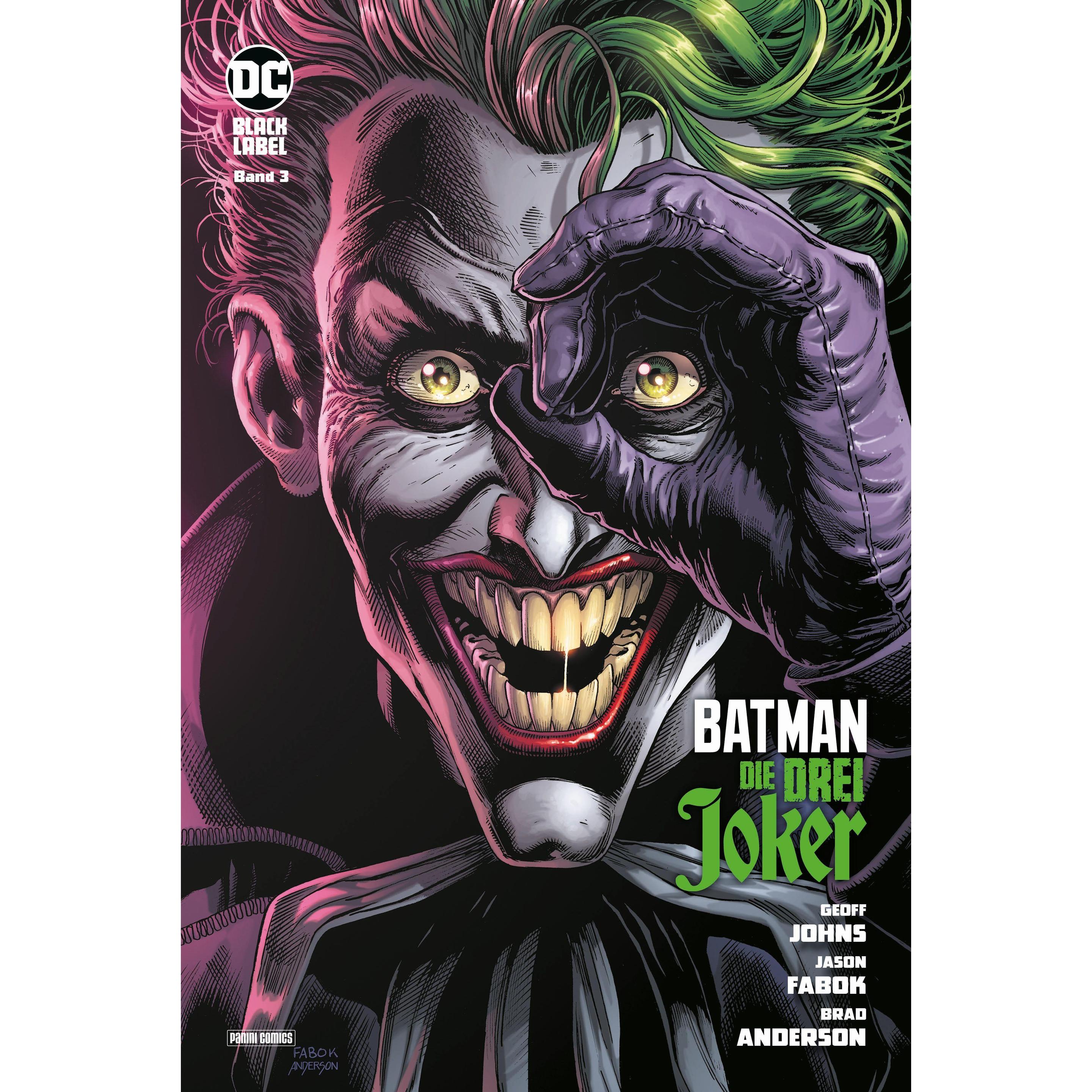 Batman: Die drei Joker, Belletristik von Jason Fabok, Geoff Johns