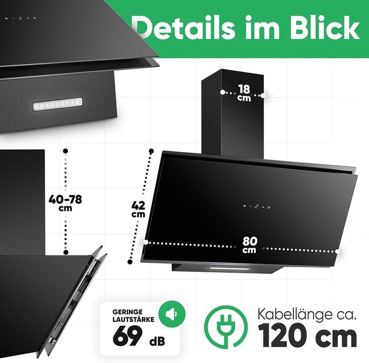 Actual product image Bomann DU 7612 G (Wall hood)