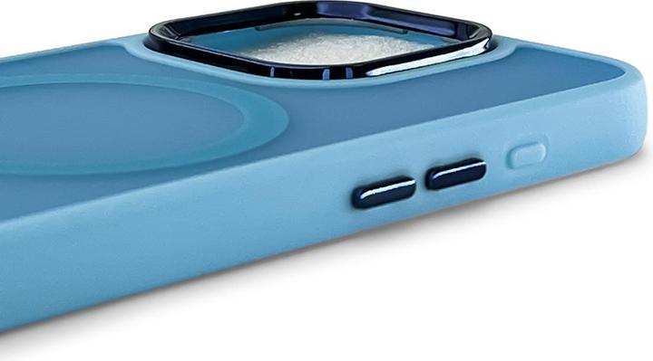 Actual product image Wozinsky Fashion Case with MagSafe for Samsung Galaxy S24 FE - Blue (Samsung Galaxy S24 FE)