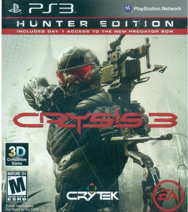 Actual product image EA Games Crysis 3: Limited Edition, PS3 English PlayStation 3 (PS3, EN)