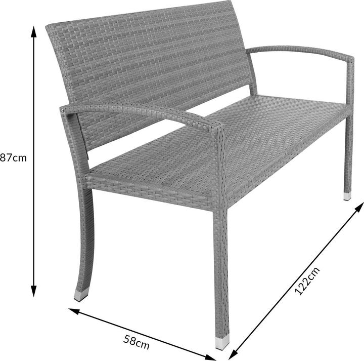 Image du produit Casaria Banc de jardin