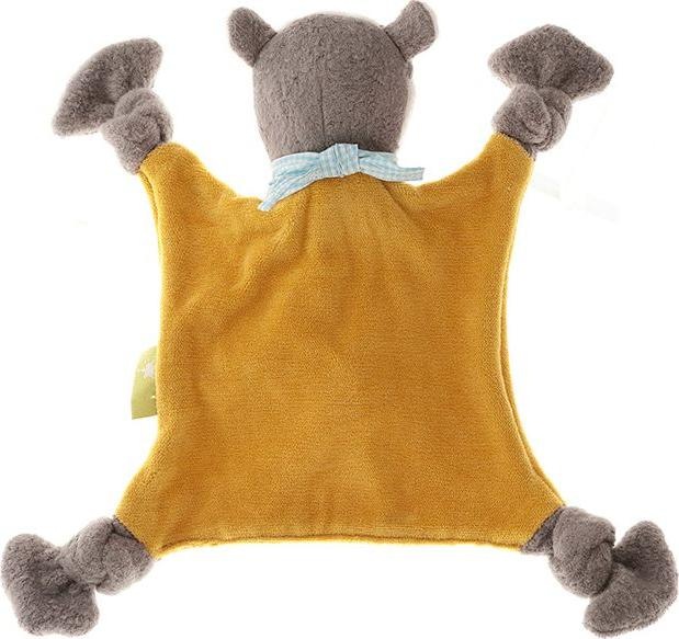 Actual product image Sigikid Snuggle cloth Kasimir Badger Green