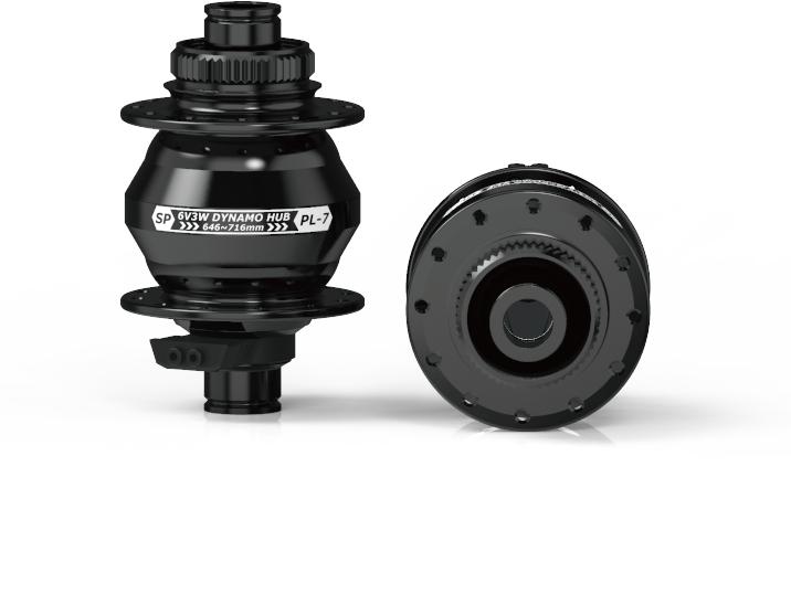 Image du produit Shutter Precision SP PL-7 Nabendynamo (32 Loch) (Frein à disque Center lock)