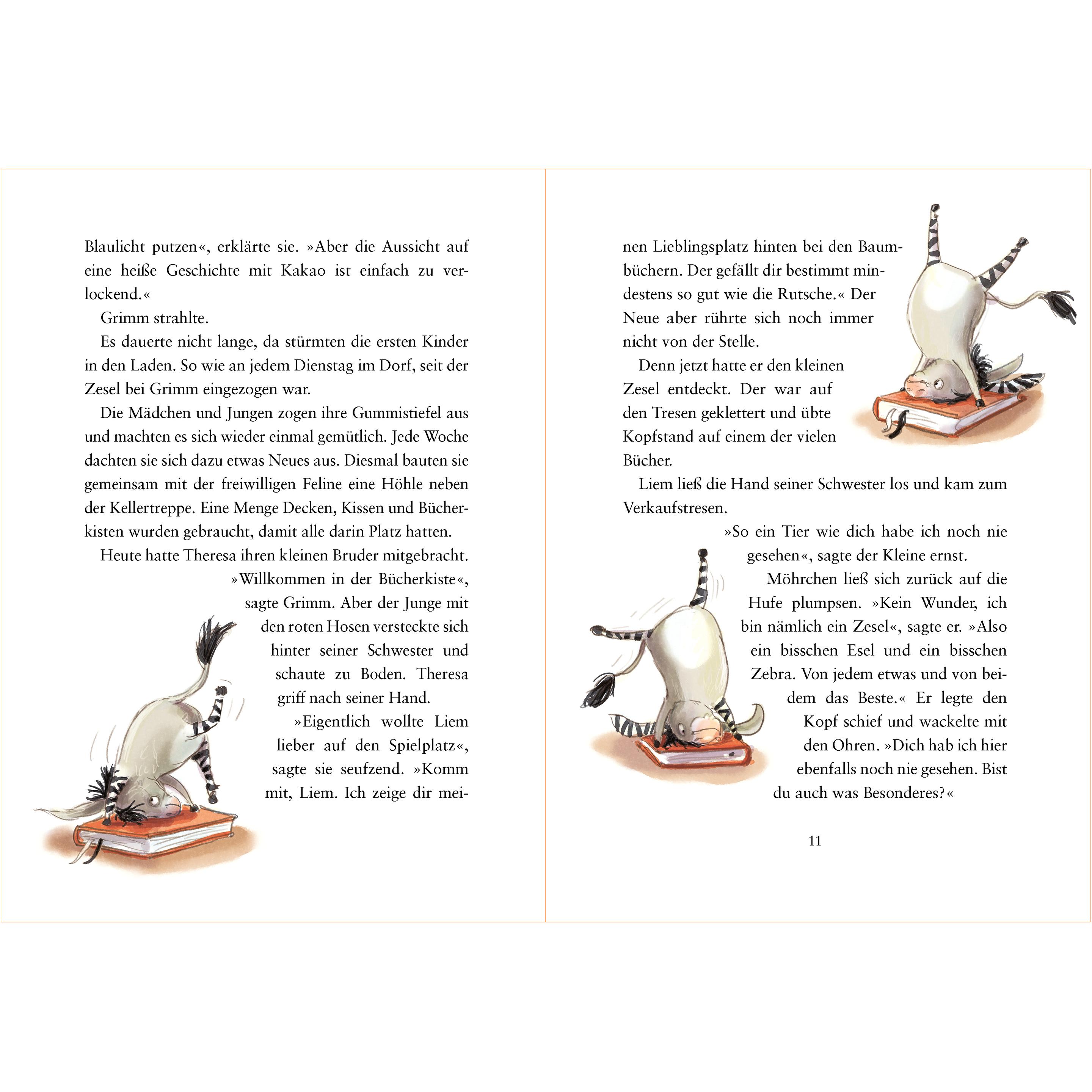 Thumbnail - Grimm und Möhrchen – Frühling, Sommer, Herbst und Zesel, Kinderbücher von Stephanie Schneider