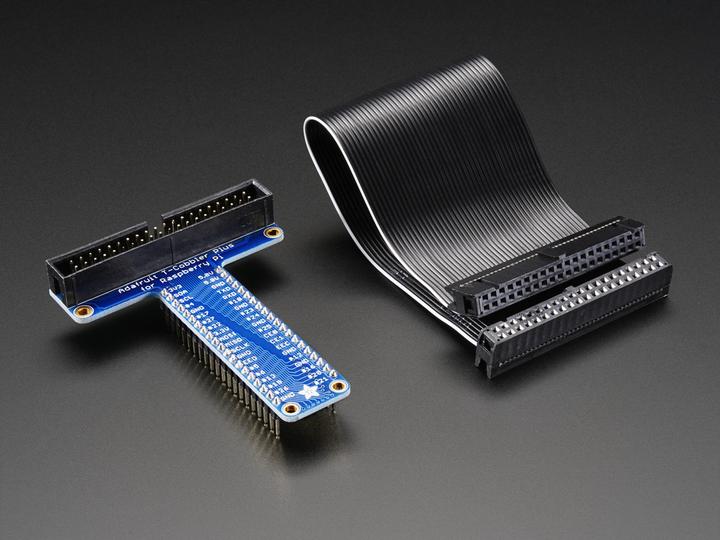 Image du produit Adafruit Kit Pi T-Cobbler Plus pour Pi B+ assemblé (Banc des accusés)