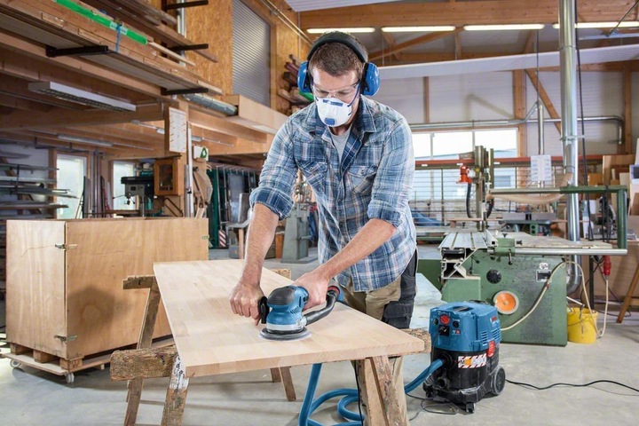 Actual product image Bosch Professional GET 75-150 (Eccentric grinder, 750 W)