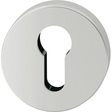 FSB, Türgriff + Fenstergriff, Schlüsselrosette ASL Blind Rundrosette mit Zubehör für TS 39-58mm Alu natur (Türgarnitur)