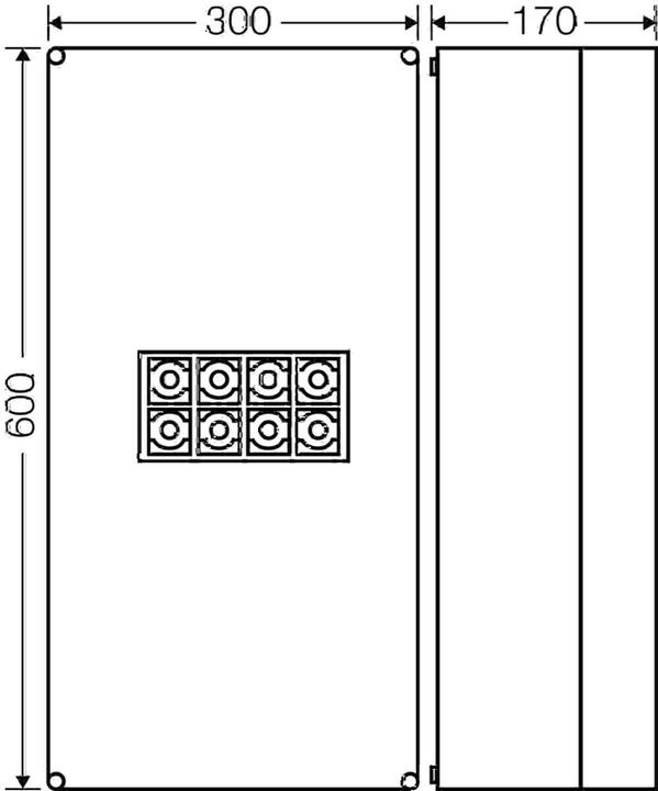 Actual product image Hensel Cable junction box