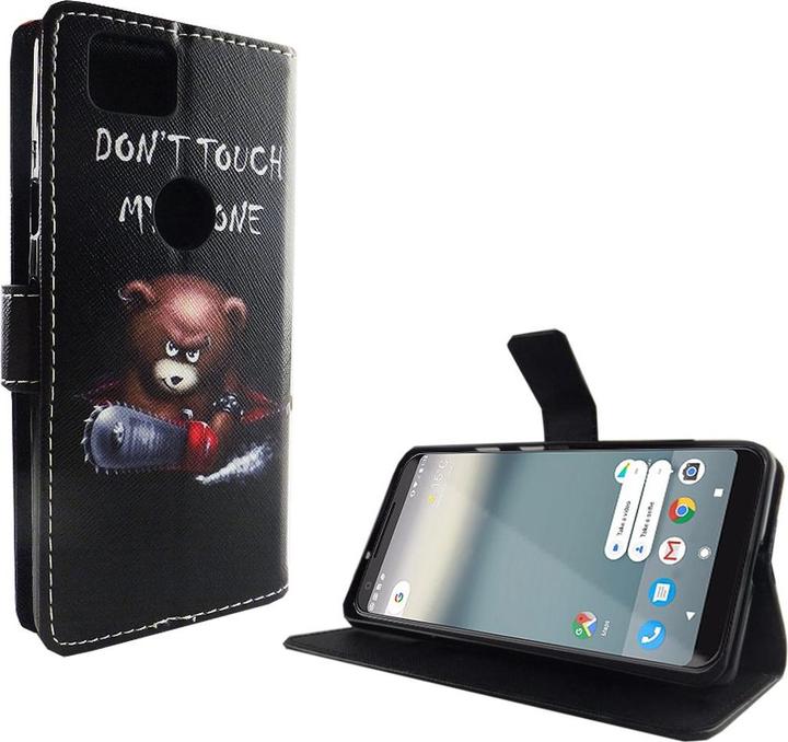 Produktbild König Design Hülle Handy Schutz für Google Pixel 2 Case Cover Tasche Wallet Etui Handyhülle (Google Pixel 2)