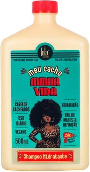 Actual product image Lola My Curls My Life Collection Moisturizing Shampoo 500ml Orange (500 ml, Liquid shampoo)