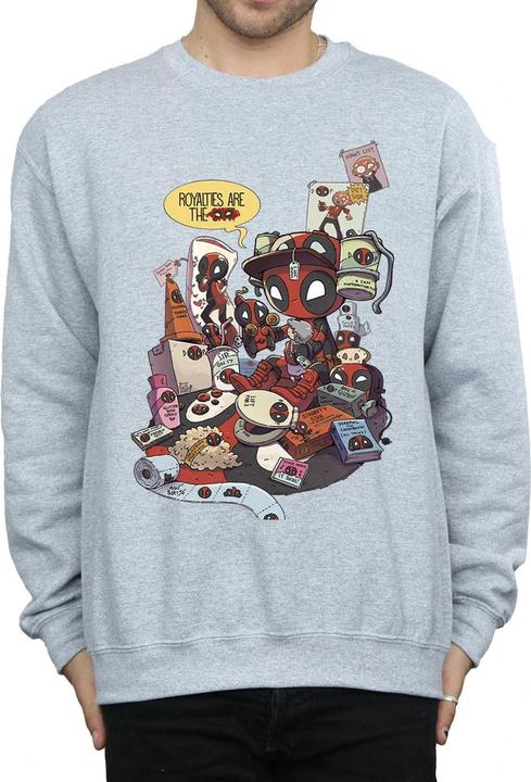 Immagine prodotto Deadpool Merchandise Royalties Felpa Uomo (M)
