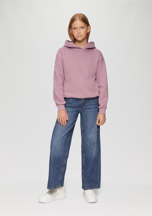 Produktbild S.Oliver Sweatshirt Wärmendes Oversized-Sweatshirt mit Rückenprint (134, 140)