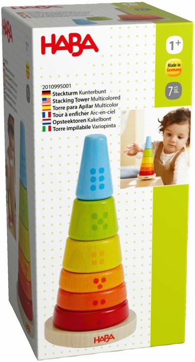 Actual product image Haba Colourful plug-in tower (MQ2)