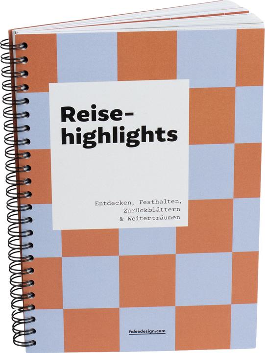 Actual product image Fidea Design Reisetagebuch Reisenotizen