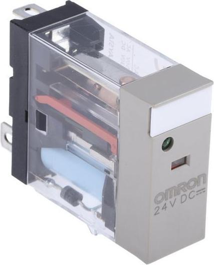 Produktbild Omron Industrial Automation Plug-in Relay with LED, 5 pin, SPDT, 10A
