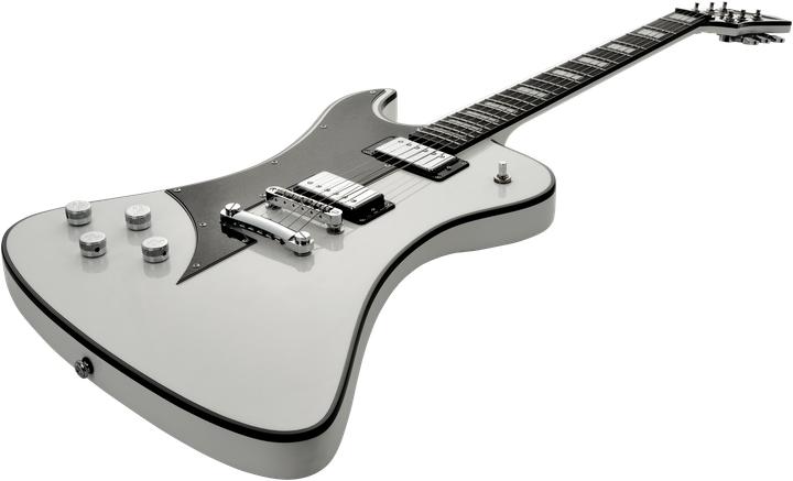 Actual product image Hagstrom Electric Guitar, Fantomen, White Gloss, Left-Handed (Electric guitar, Mahogany)