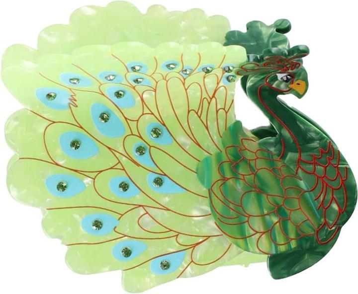 By Staer Haarklammer Pfau