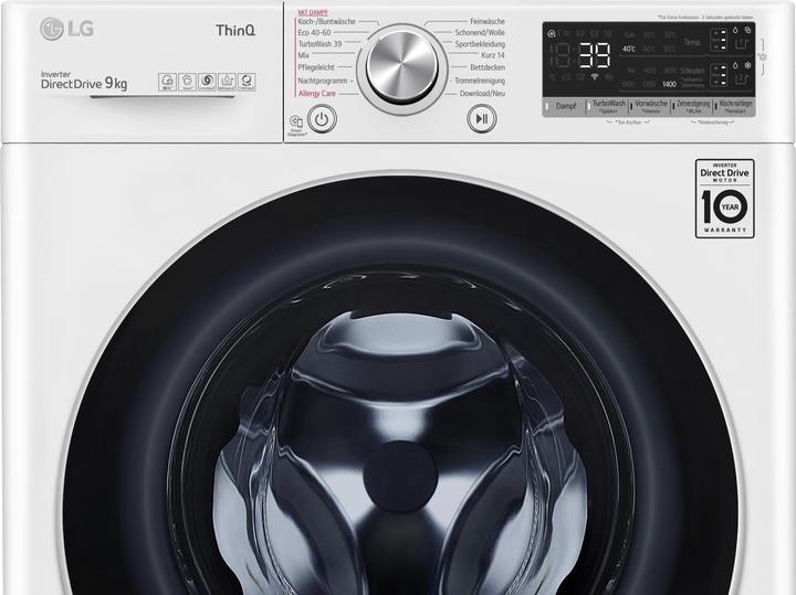 Actual product image LG Washing machine F4WV709AT1 Left (9 kg, Left)