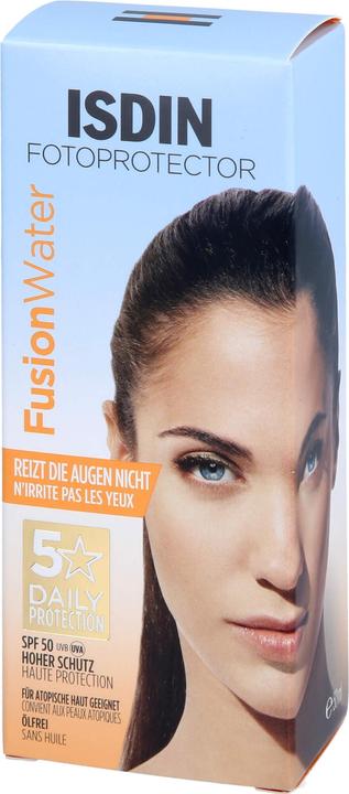 Produktbild Isdin Fotoprotector Fusion Water LSF 50, 50 ml Creme (Sonnencreme Gesicht, SPF 50, 50 ml)