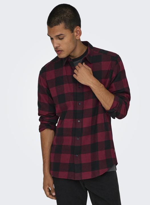 Produktbild Only & Sons Kariertes Langarmhemd (S)