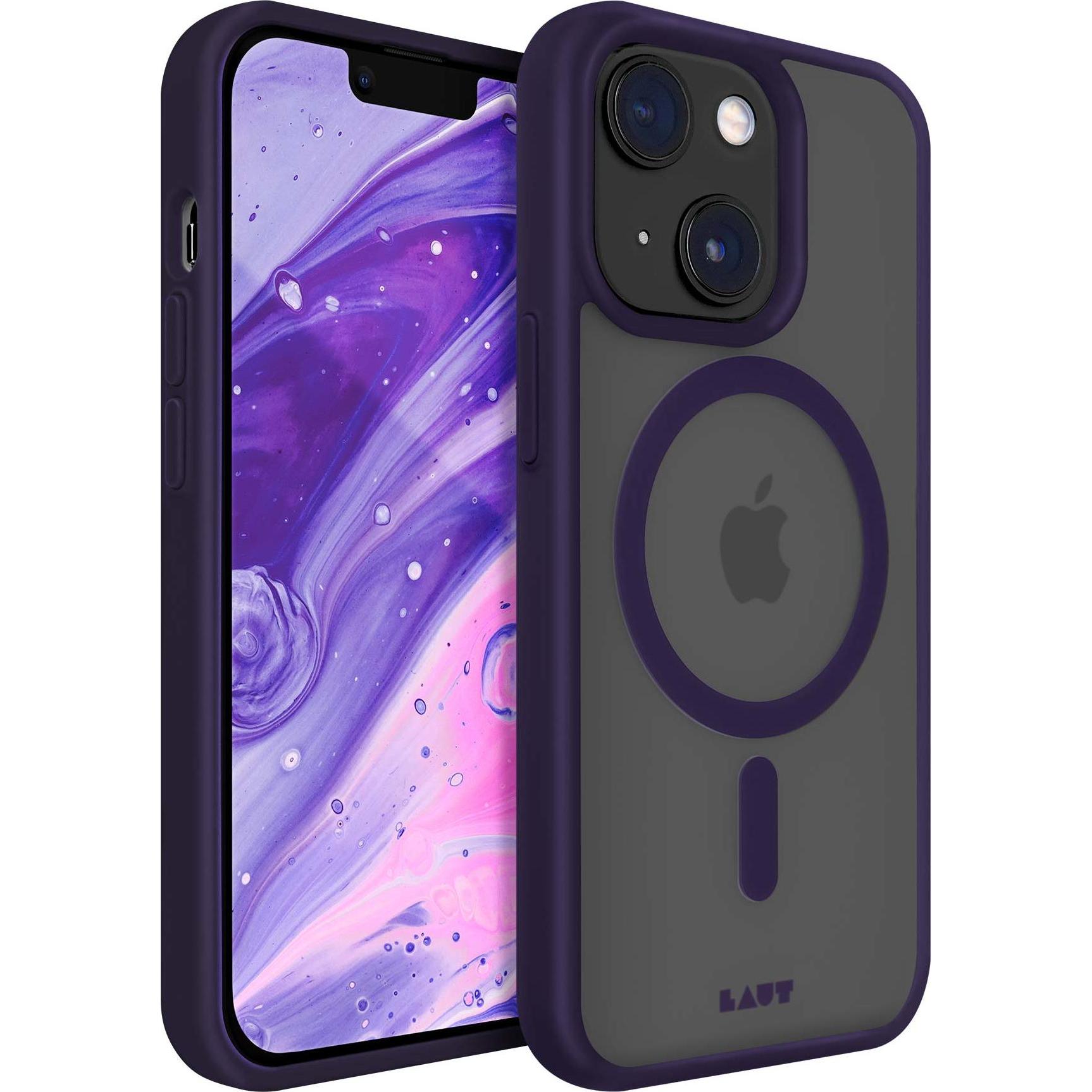 Laut Huex MagSafe Case für iPhone 14 Plus, Lila (Apple iPhone 14 Plus), Smartphone Hülle, Violett