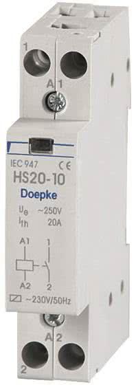 Actual product image Doepke Inst.contactor HS20-20/230V 2S 20A 230V HS20-20/230V