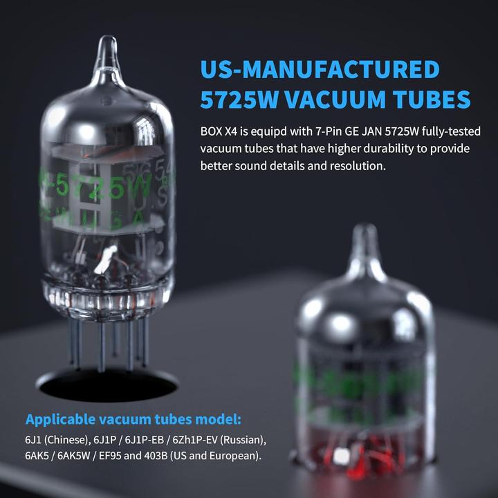 Actual product image Fosi Audio Box X4 Phono Vorverstärker