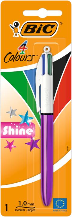 Actual product image Bic 4 Colours Shine (1x)