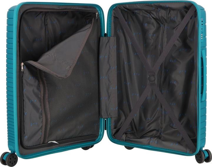 Image du produit D&N Travel Line 4600 Ensemble de valises à 4 roulettes 3 pièces (195 l)