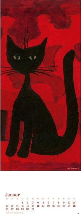 Image du produit Rosina Wachtmeister Vertical Kalender 2026 (24,5 x 69 cm, Couverture rigide, Allemand)