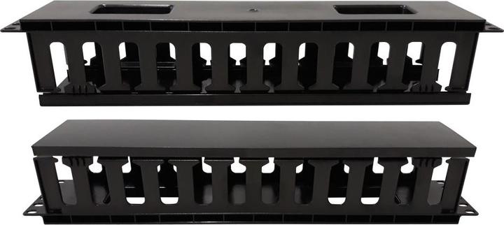 Produktbild Techly I-CASE CABLE-FR2 Rack Zubehör Kabelmanagementtafel