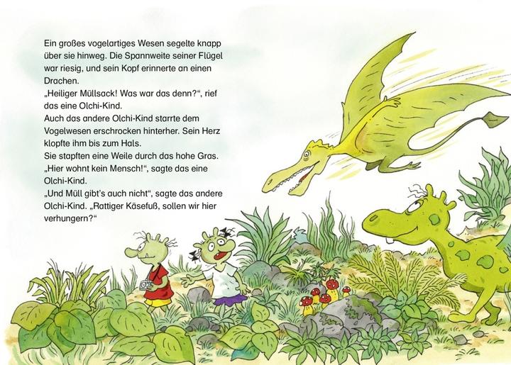 Image du produit Die Olchis retten das Dino-Baby (Allemand, Erhard Dietl, 2021)