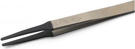Weller Erem Präzisionspinzette, Flachrund, Edelstahl 123mm
