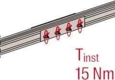 Actual product image Fischer Profile connector SolarFish H44 AL (Solar system mounting material)
