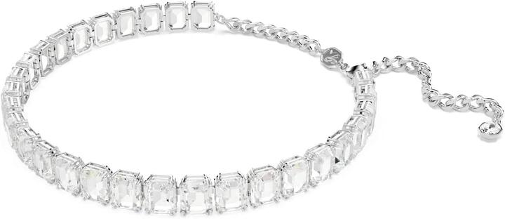 Swarovski Millenia Halsband Oktagon Schliff Weiss (Metall)