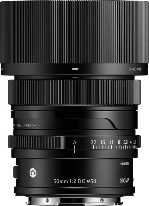 Produktbild Sigma 50mm F2,0 DG | Contemporary (Sony-E) (Black) (Vollformat)