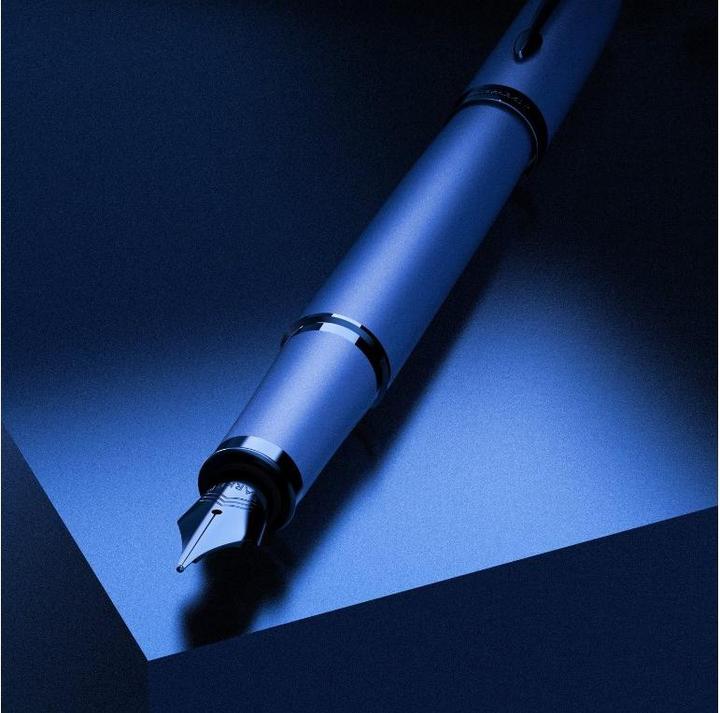 Actual product image Parker Pen Fountain pen IM Monochrome PVD M (Blue, 1 x)