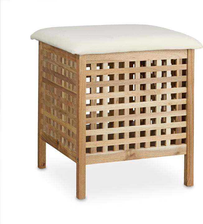 Actual product image Relaxdays Bathroom stool