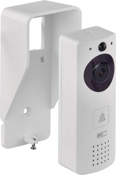 Produktbild Emos GoSmart Drahtlose Video-Türklingel IP-09D mit WiFi und Solarpanel, batteriebetrieben (WLAN)