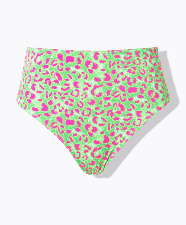 Actual product image Studio Untold High-waist leopard pattern panty bikini brief (54)