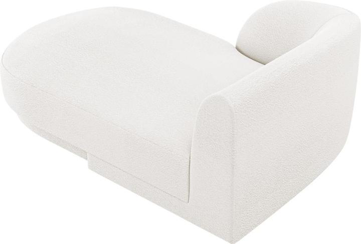 Actual product image Micadoni Boucle Chaise Longue Left, "Miley", 2 Seats, 156x90x70Made in Europe (Recamiere)