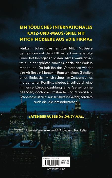 Image du produit Die Entführung (Allemand, John Grisham., Imke Walsh-Araya, Cavalier Bea, 2024)