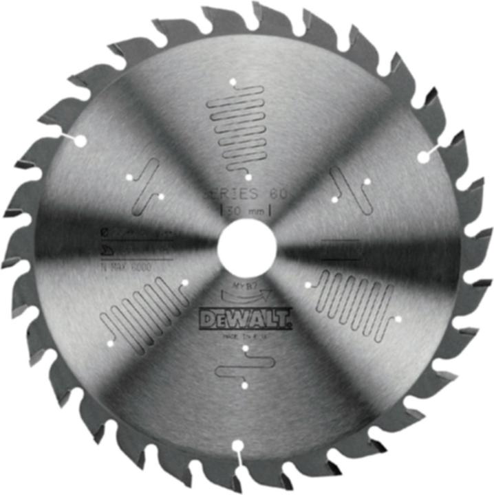 Productafbeelding DeWalt EXTREME ® Stationair Cirkelzaagblad DT4320llerToepassing en doorsneden