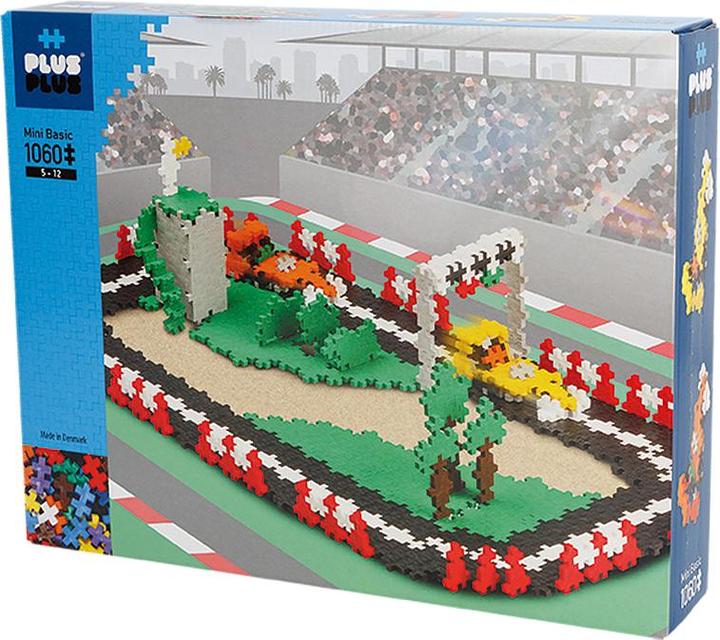 Actual product image Plus-Plus Mini Basic 1060 - Car racetrack